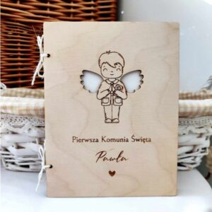 Kartka na pieniądze Pamiątka Pierwszej Komunii Świętej prezent na komunię
